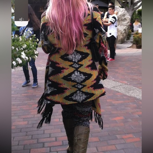 Anthropologie Jackets & Blazers - Anthropology  Aztec cardigan jacket vintage open front